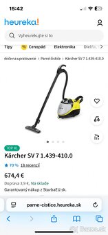 Parný vysávač Karcher SV7 - 6