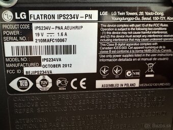 23" monitor LG Flatron IPS234V - 6