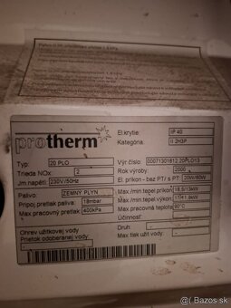 Plynový kotol Protherm a čerpadlo - 6