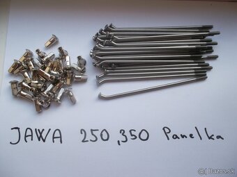 Jawa ČZ, Stadion, Manet atd, české nerezové výplety kola - 6