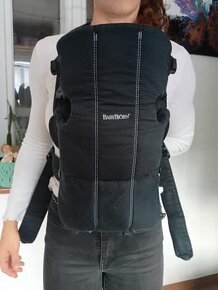 Babybjorn nosítko MINI Black cotton klokanka - 6