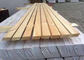 Drevený 3D OBKLAD,ROMBUS DUO 27x148 ČERVENÝ SMREK - 6
