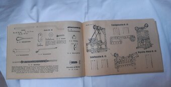 Starožitná stavebnica Derkleine Ingenieru - 6