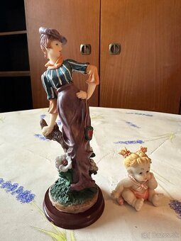 Porcelánové vázičky, sošky - 6