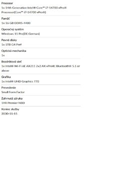 LENOVO ThinkCentre M90s G5 - 6