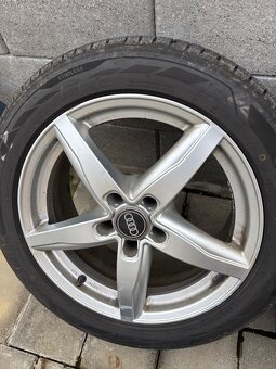 Zimná sada alu disky 5x112 r17-Nové pneu - 6
