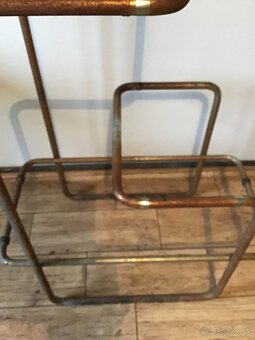 CHROMOVý STOJAN NA KVETY GUYOT B 136 1920-40 - 6