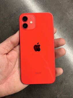 Predam Iphone 12 64gb RED top stav - 6