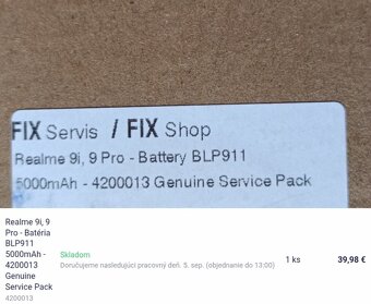 Realme 9 Pro 8GB/128GB + náhradné diely - 6