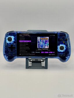 ANBERNIC RG556 modra priesvitna verzia +512GB karta s hrami - 6