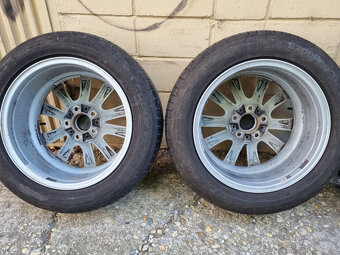 Alu disky BMW 5x120 8Jx17 ET30 + letné pneu 225/55 R17 - 6