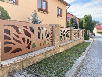 Exkluzívne vypaľované brány a zábradlia - 6