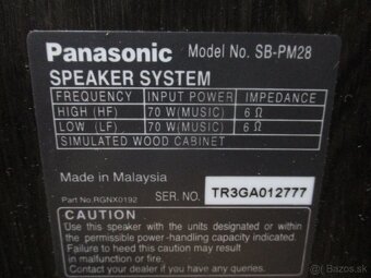PANASONIC SB-PM28 - 6