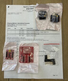 Arduino + XBee (SparkFun) moduly – nové, nepoužité - 6