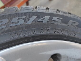 Zimné pneumatiky 225/45 r17 Pirelli 2ks - 6