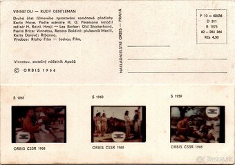 WINNETOU POHLADNICE S DIAPOZITIVMI - 6