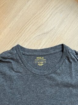 Sivé tričko Polo Ralph Lauren - 6