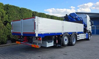 Volvo FM500 - 6x2 - Valník + HR-HMF 3220 - 6