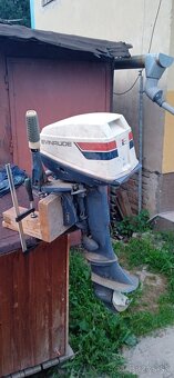Predám 4 koňove lodné motory - 6