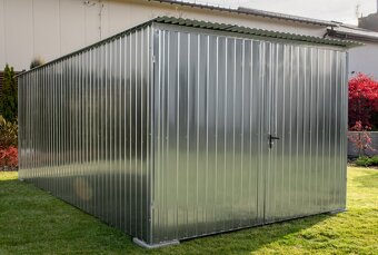 Plechové garáže 3x5 DOPRAVA MONTÁŽ ZDARMA PO CELOM Slovensku - 6