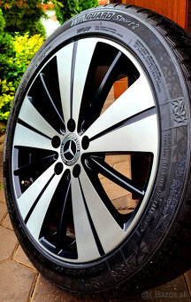 alu R18 5x112 orig. Mercedes B + A + CLA, zimné pneu 225/45 - 6