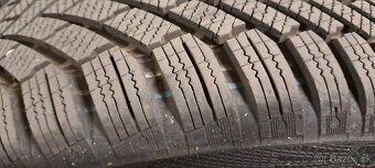 Predám 4ks jazdené zimné 195/55r15-85H Continental 90% - 6