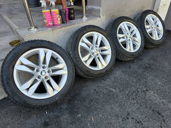 Zimne kolesa Skoda Fabia 5x100 r16 195/55 r16 dot2021 - 6