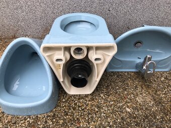 WC geberit, umývadlo vrátane batérie a sifon., pisuár. - 6