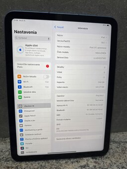 Nový iPad 10.Gen 10.9”256gb Wifi+Cellular(SIM) Blue - 6