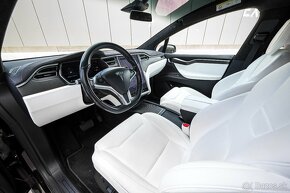 TESLA Model X + pokročilý autopilot, biely interiér, 525 HP - 6