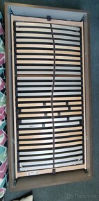 Predám posteľ s matracom a roštom 90x200cm - 6