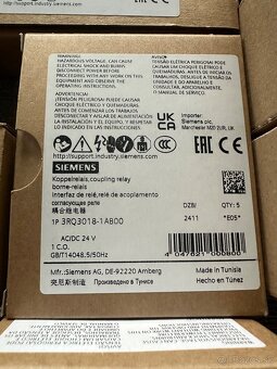 Siemens simatic, siwarex, motorové spúšťače, pomocné kontakt - 6