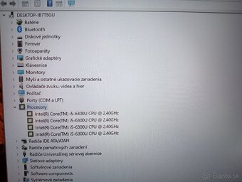 Lenovo Thinkpad T460 + Intel core i5 + 8gb ram + 120gb ssd - 6