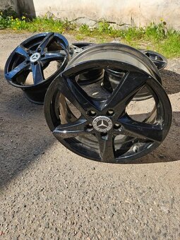 R17" alu kola Mercedes-Benz Vito 5x112 7jx17 et51 senzory T - 6
