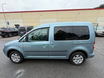 ► VW CADDY 1,6 MPI STYLE LIFE - 75 kW, PARK. SENZORY ◄ - 6