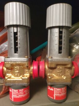 Termostatický ventil - obmedzovač teploty spiatočky Danfoss - 6