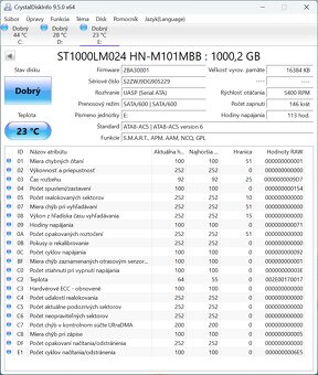 Pevny disk 2.5" Seagate Momentus SpinPoint M8 1TB - 6