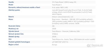 ♦️Výmena za ID.4 ♦️Tesla model 3 LR 366kW - 6