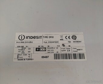 INDESIT A+ Chladnička s mrazničkou - Plne funkčná - 6