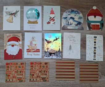 Vianoční škriatkovia,anjelikovia,háčkované ozdoby,pohľadnice - 6