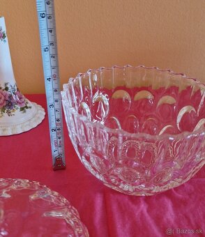 Sklenená dóza s vrchnákom / bonboniéra (V=18 cm) - 6