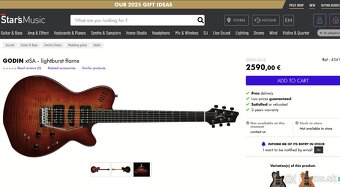 Godin XTSA 2007 P90/S/H/MIDI/PIEZO Canada - 6