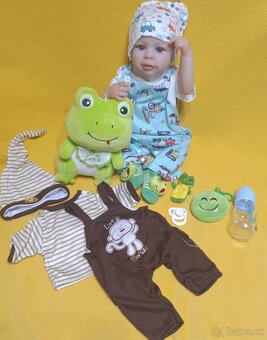 Realistická bábika chlapec Gabko - 6