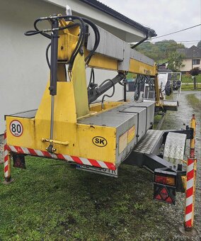 Prívesná pracovná plošina 15m - 6