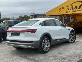 Audi E-tron -2023/32tis. KM- 55 Sportback quattro -NEBÚRANÉ - 6