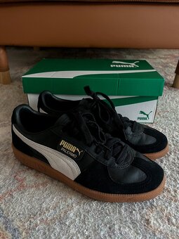 PUMA Palermo tenisky koža čierno biele veľkosť 41 - 6