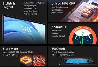 Teclast T50HD 11″ 6/256 GB WIFI tablet - 6