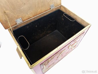 Uhliak - Nádoba na uhlie s poľovníckym motívom - 6