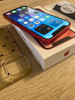 iPhone 12 Mini / 64GB Product Red /nova batéria/ TOP stav - 6