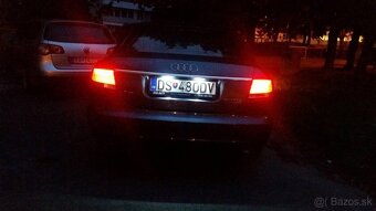 AUDI LED osvetlenie ŠPZ silná biela farba + canbus - 6